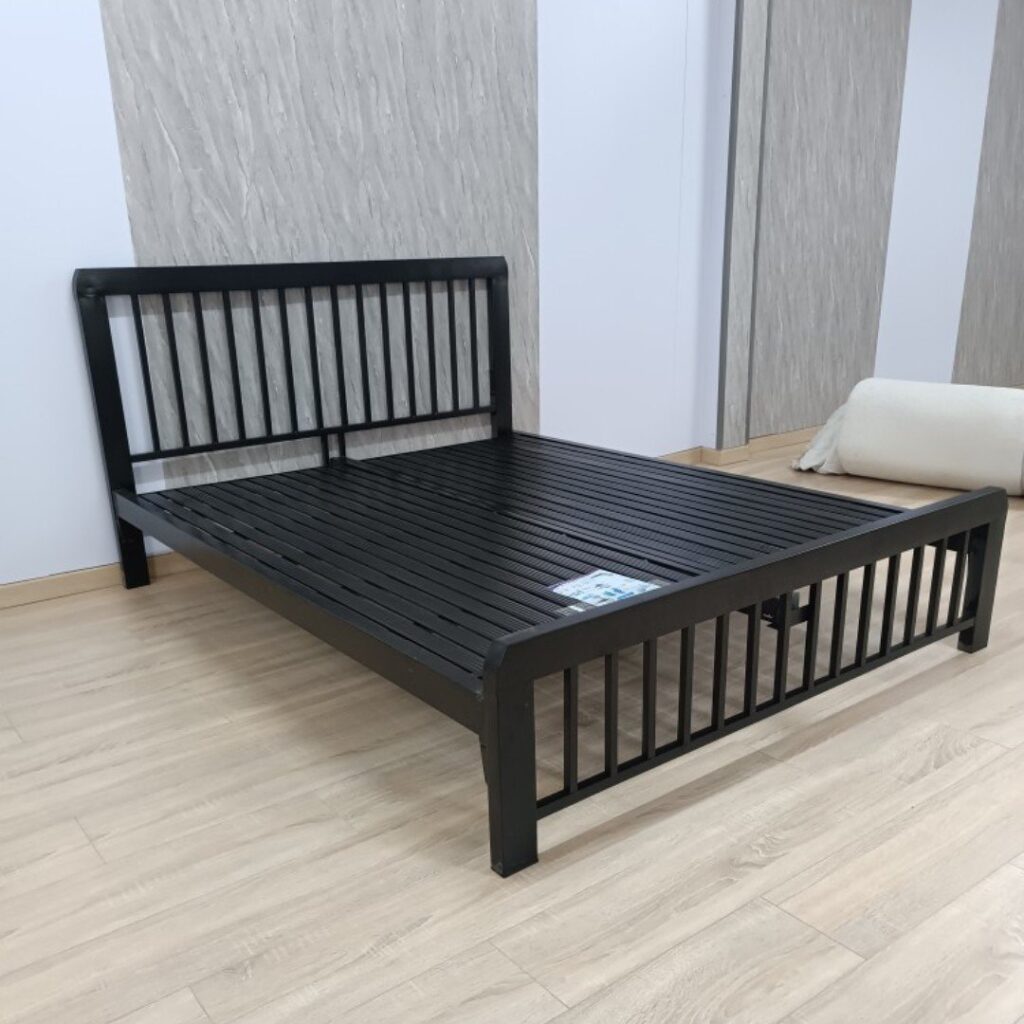 Giường sắt đơn rộng 1m6 x 2m sơn tĩnh điện