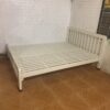 Giường sắt đơn rộng 1m6 x 2m sơn tĩnh điện màu be